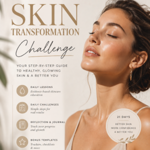 Ultimate Skin Transformation Workbook — 21-Day Skincare Journal (PDF)