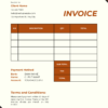 Canva Invoice Templates - Editable Design
