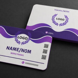 Business Card Template Canva professional editable design