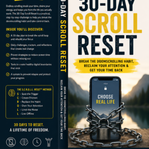 30-Day Scroll Reset: Reclaim Your Focus, Time & Digital Freedom