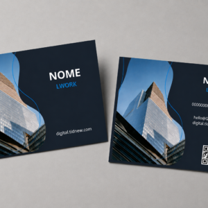 Get your free business card template today. Fully customizable design with logo, name, contact info and QR code — high resolution, ready to print instantly.
