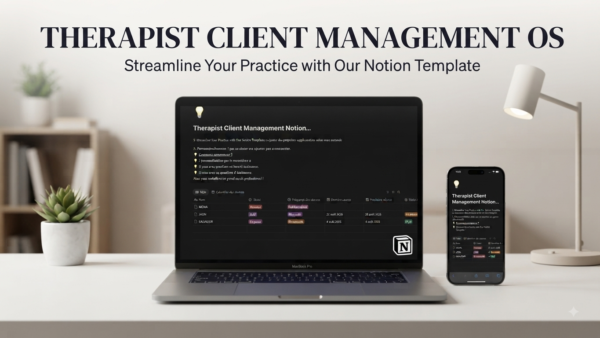 Therapist Client Management Template